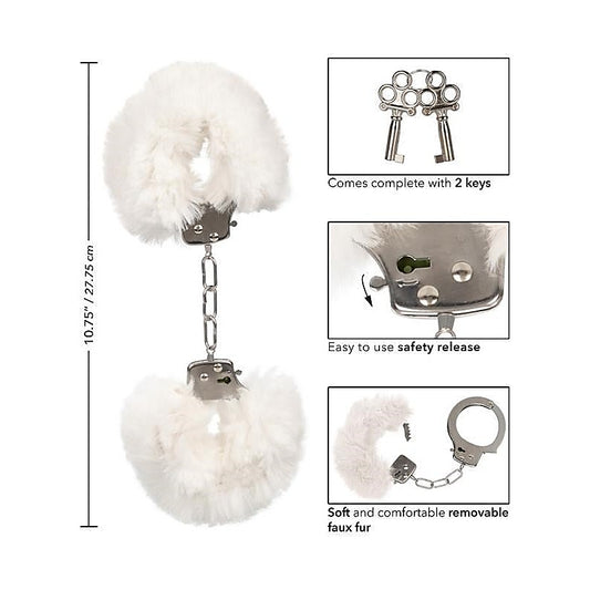 Ultra Fluffy Furry BDSM Play Cuffs - Cuffs and Restraints