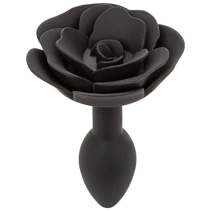 Forbidden Rose Smooth Silicone Anal Plug - Butt Plugs