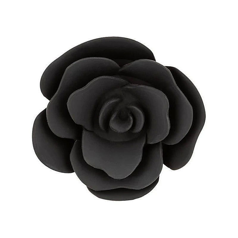 Forbidden Rose Smooth Silicone Anal Plug - Butt Plugs
