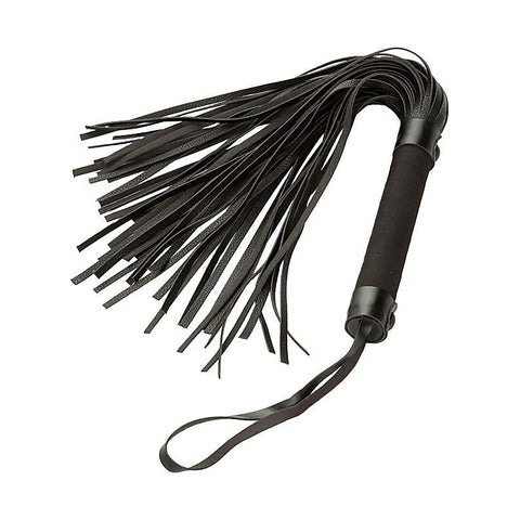 Soft Tassels & Sturdy Handle Flogger By California Exotics - Whips And Crops