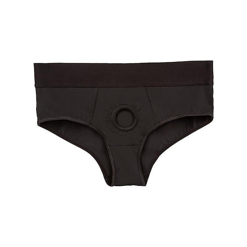 Boundless Backless Harness Compatible Brief 2XL/3XL - G-Strings, Panties and Shorts