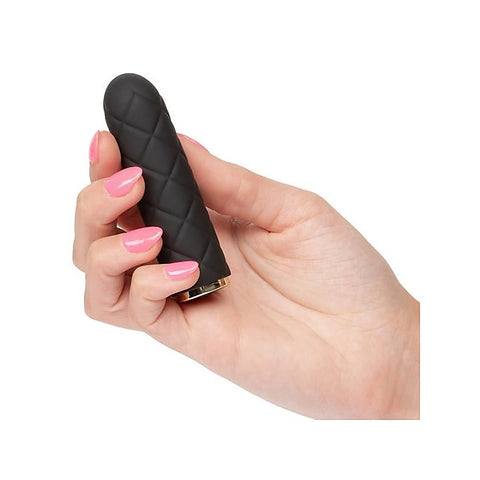 Raven Quilted Seducer Compact 10 Functions Mini Massager - Bullet Vibrators