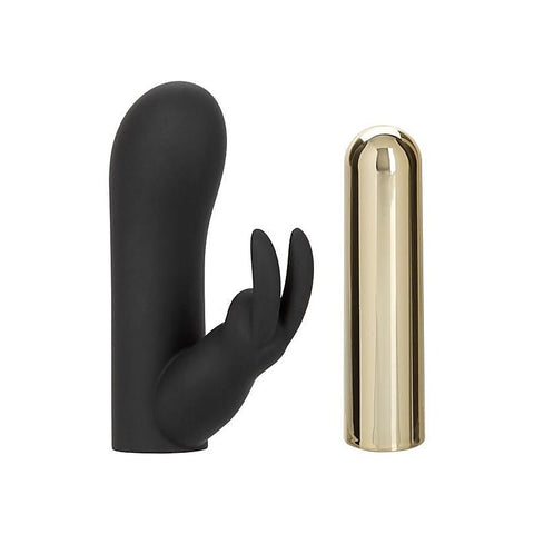 Raven Bunny 10 Functions Dual Mini Massager - Rabbit Vibrators