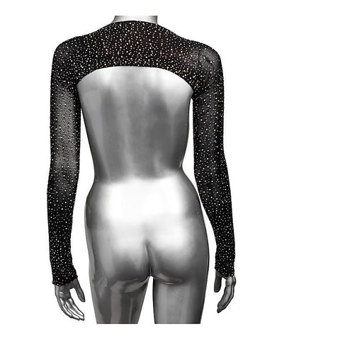 Radiance Shoulder Shrug With Full Length Sleeves - Wigs and Gloves