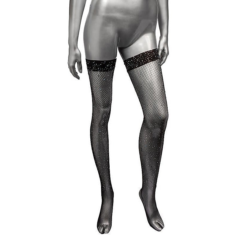 Radiance Womans Thigh High Stockings By California Exotics - Fishnet and Thigh Highs