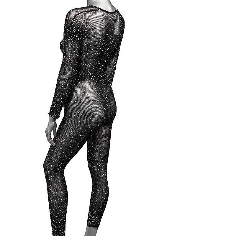 Radiance Plus Size Crotchless Full Bodysuit - Teddies and Bodysuits