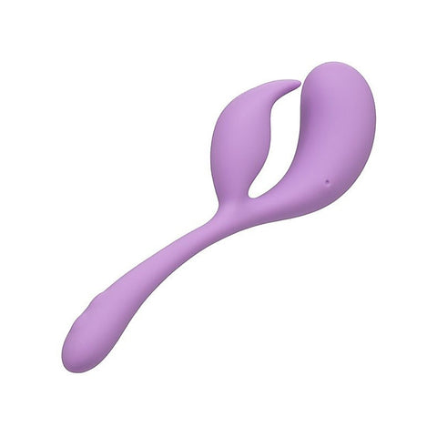 Elle Liquid Silicone Dual Flicker Rabbit Vibrator - Rabbit Vibrators