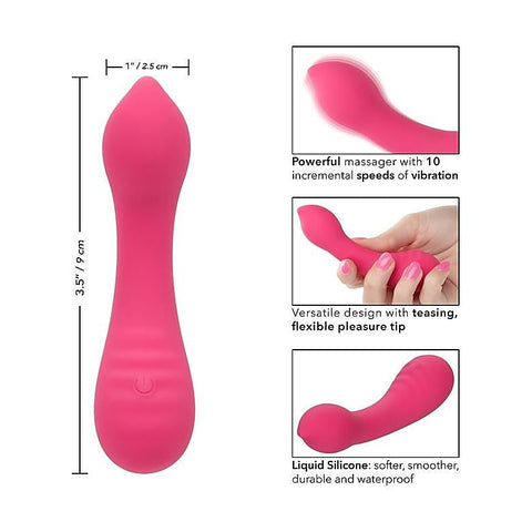 Liquid Silicone Pixies Teaser Rechargeable G-Spot Vibrator - G-Spot Vibrators