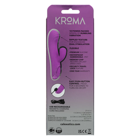 California Exotics Kroma Turbo Passion Rabbit Vibrator - Rabbit Vibrators