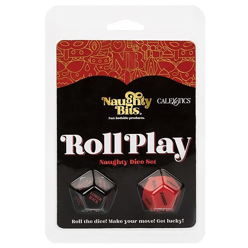 Naughty Bits Roll Play Dice By California Exotics - Sex Games, Coupons and Tricks