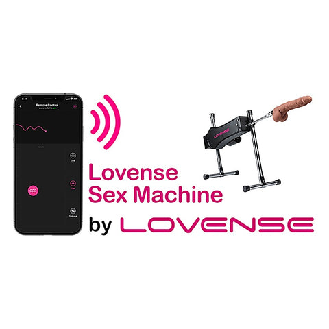 Lovense App Controlled BDSM Play Sex Machine - Remote Control Vibrators