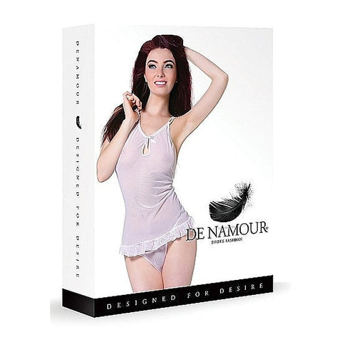 De Namour Babydoll With Pearls By Shots Toys - Babydolls and Chemises