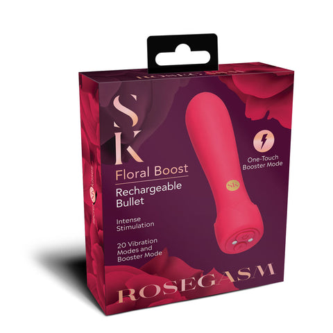 Xgen Secret Kisses ROSEGASM Floral Boost Bullet Vibrator