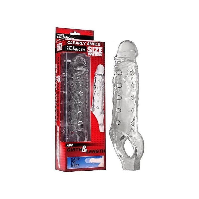 Size Matters Clearly Ample Penis Enhancer - Pumps, Extenders and Sleeves