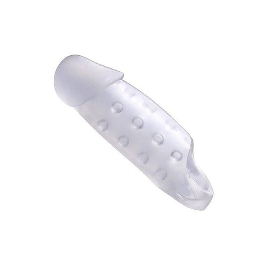 Tom of Finland Clear Smooth Cock Enhancer - Grip and Retain for Heightened Sensations - Pumps, Extenders and Sleeves
