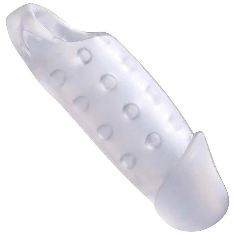 Tom of Finland Clear Smooth Cock Enhancer - Grip and Retain for Heightened Sensations - Pumps, Extenders and Sleeves