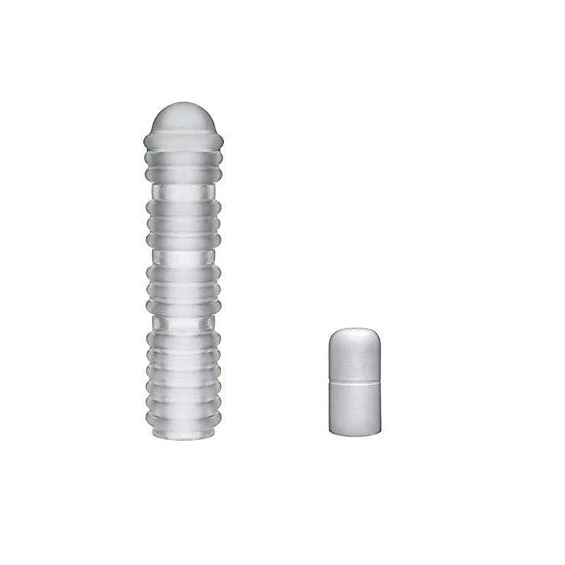 Doc Johnson Xtend It Ribbed Frost Penis Extender Kit - Pumps, Extenders and Sleeves