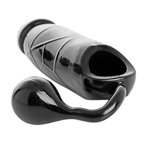 Stuffer Cock Sheath And Anal Ball By Xr Brands - Pumps, Extenders and Sleeves