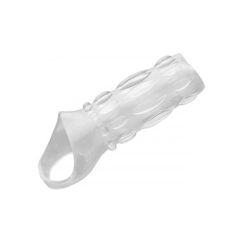 Size Matters Clear Sensations Penis Vibro Sleeve - Pumps, Extenders and Sleeves