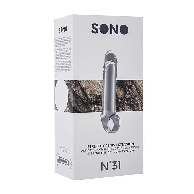 SONO No. 31 Stretchy Penis Extension Translucent - Pumps, Extenders and Sleeves