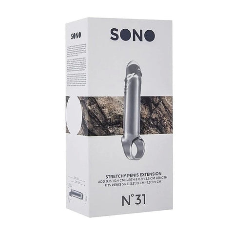 SONO No. 31 Stretchy Penis Extension Translucent - Pumps, Extenders and Sleeves