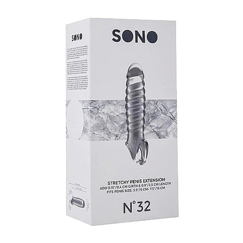 SONO No. 32 Stretchy Penis Extension Translucent - Pumps, Extenders and Sleeves