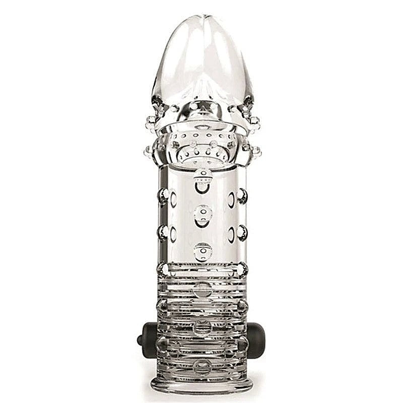 Pleasure-Enhancing Vibrating Penis Extender - Pumps, Extenders and Sleeves
