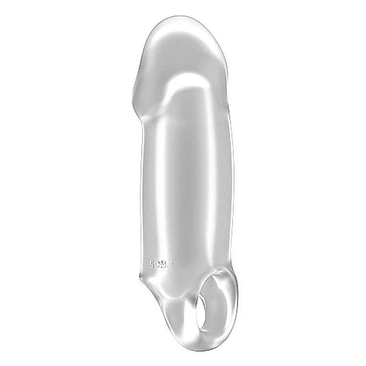 Sono No.37 Stretchy Thick Penis Extension Translucent - Pumps, Extenders and Sleeves