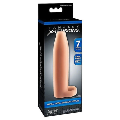 Fantasy X-Tensions Real Feel Penis Enhancer Xl - Pumps, Extenders and Sleeves