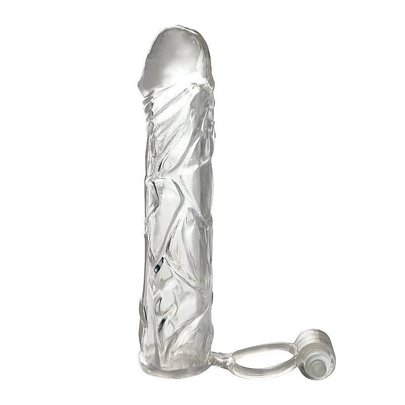 Fantasy X-Tensions Vibrating Super Penis Sleeve - Pumps, Extenders and Sleeves