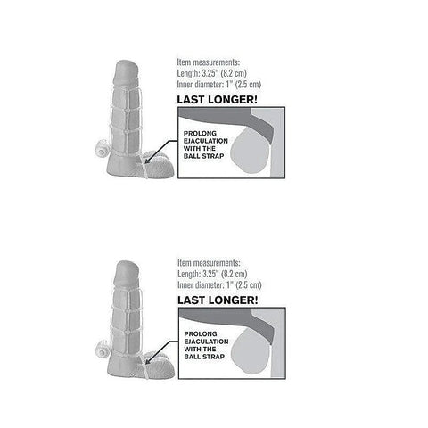 Fantasy X-Tensions Vibrating Climax Cock Cage - Pumps, Extenders and Sleeves