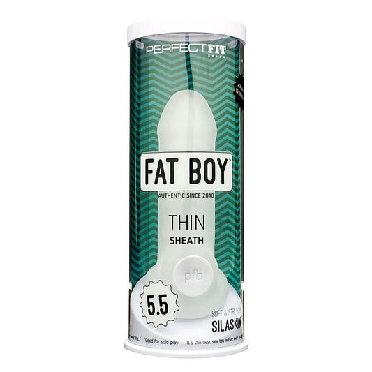 Premium Fat Boy Thin Clear By Perfect Fit - Penis Sleeves and Extenders