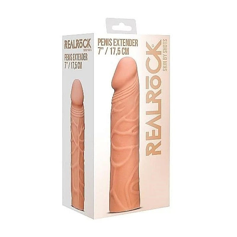 Realrock 7 Inch Penis Extender By Shots Toys - Pumps, Extenders and Sleeves