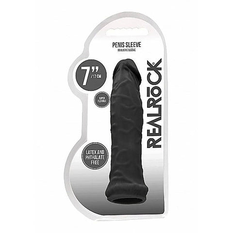Realrock Skin Penis Sleeve 6 Inch By Shots Toys - Penis Sleeves and Extenders