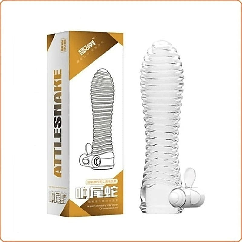 Super-Stretchy Vibration Crystal Sleeves By Bdstyle - Pumps, Extenders and Sleeves