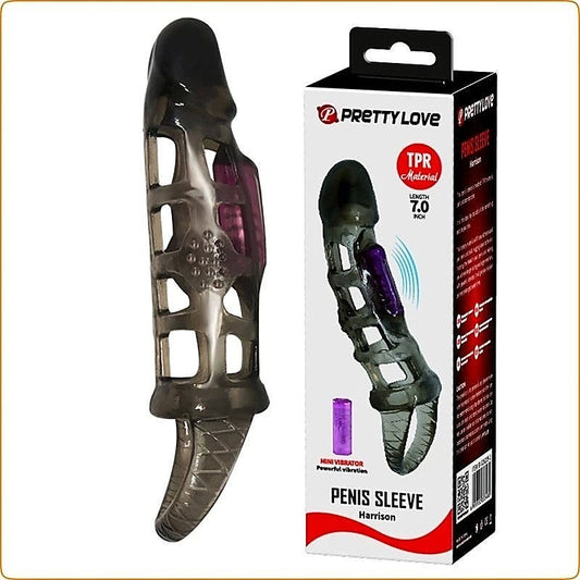 Vibration Crystal Penis Sleeve - Pumps, Extenders and Sleeves