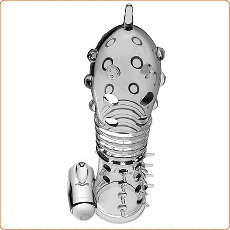 Scorpion Vibration Crystal Penis Sleeve By Bdstyle - Pumps, Extenders and Sleeves