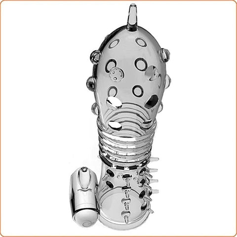 Scorpion Vibration Crystal Penis Sleeve By Bdstyle - Pumps, Extenders and Sleeves