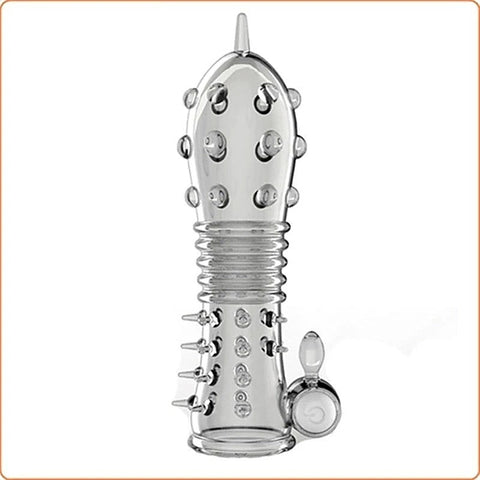 Scorpion Vibration Crystal Penis Sleeve By Bdstyle - Pumps, Extenders and Sleeves