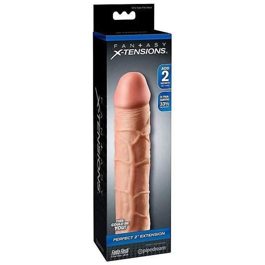 Fantasy X-Tensions Perfect 2 Inch Penis Extension - Pumps, Extenders and Sleeves