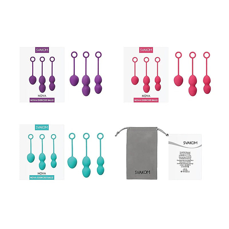 Svakom Nova Kegel Exercise Balls - Love Eggs and Kegel Exercisers