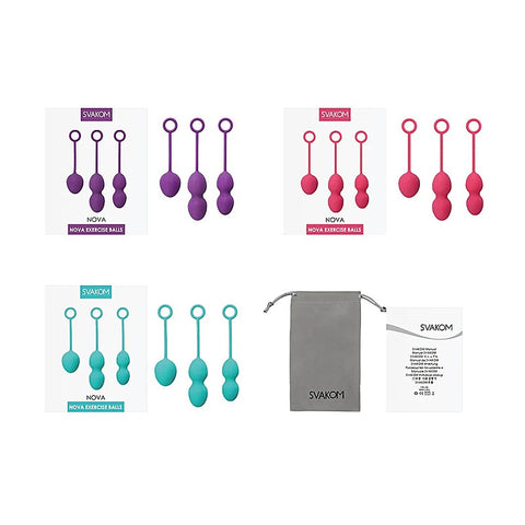 Svakom Nova Kegel Exercise Balls - Love Eggs and Kegel Exercisers