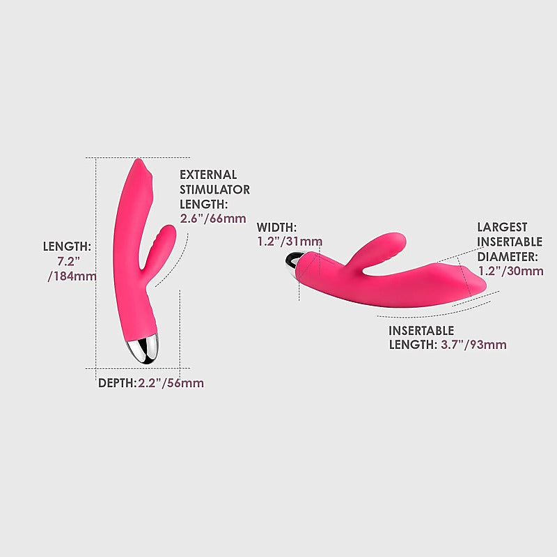 Svakom Trysta Rabbit Vibrator with G-spot Ball - Rabbit Vibrators