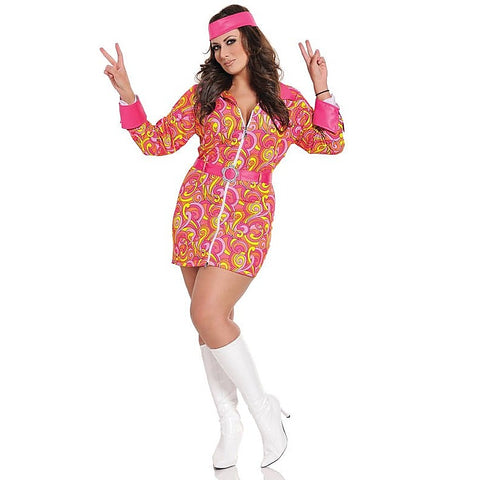 Retro Hippie Costume By Seven 'Til Midnight - Fancy Dress Ups