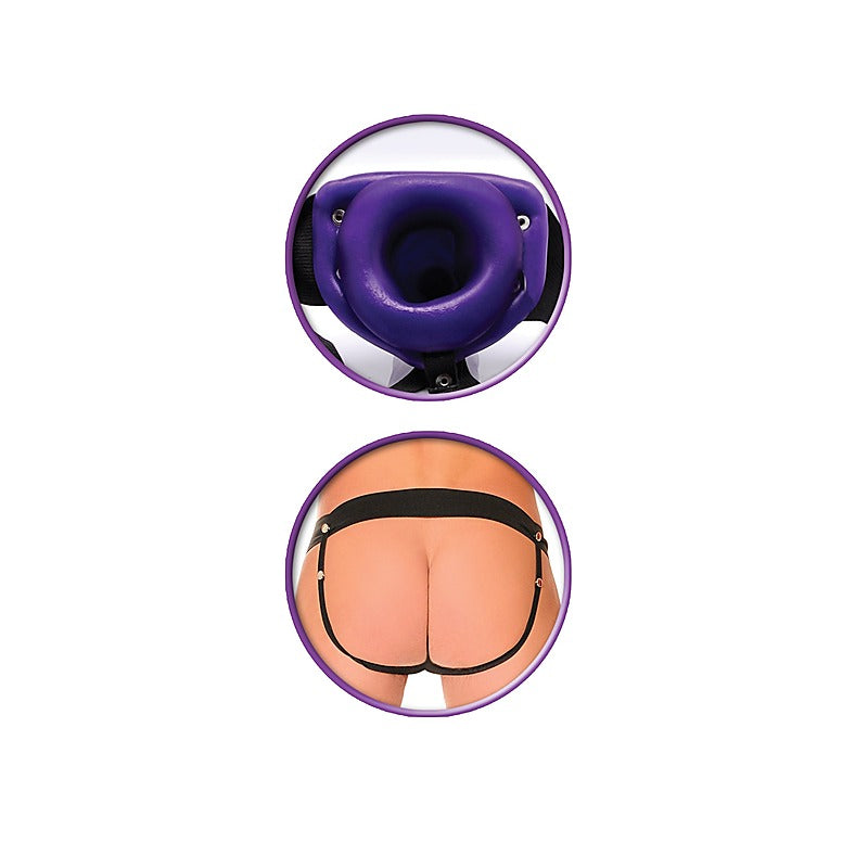Fetish Fantasy Vibrating Hollow Strap-On - Strap On Sextoys