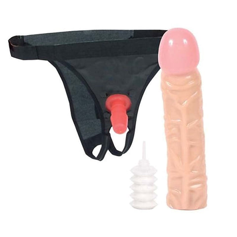 Vac-U-Lock 8 Classic Ultra Harness With Dong By Doc Johnson - Strap On Sextoys