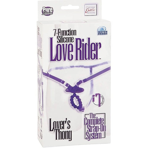 Love Rider Lover'S Thong By California Exotics - Rabbit Vibrators