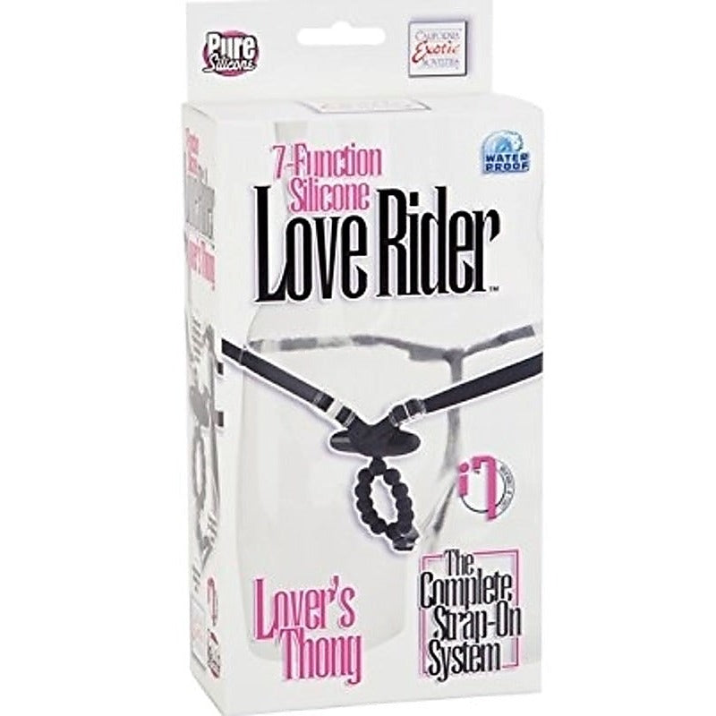 Love Rider Lover'S Thong By California Exotics - Rabbit Vibrators