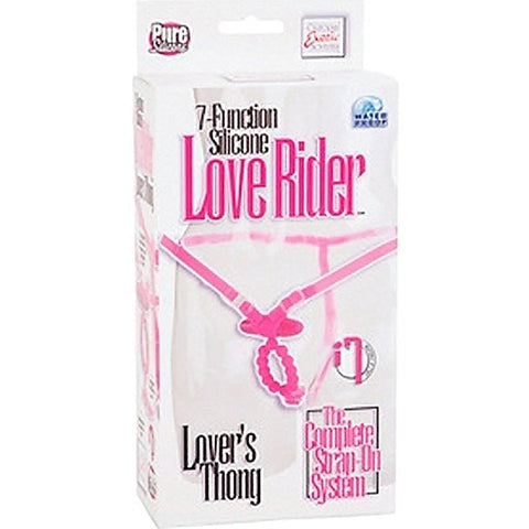 Love Rider Lover'S Thong By California Exotics - Rabbit Vibrators