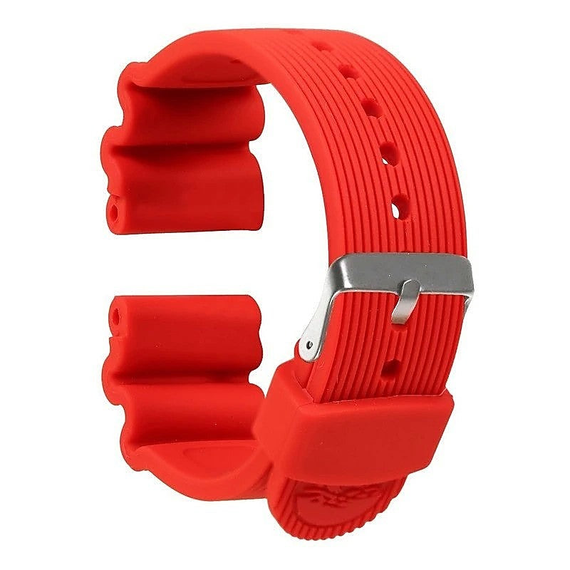 Ouch Hollow Curved Strap-On Red By Shots Toys - Strap On Sextoys